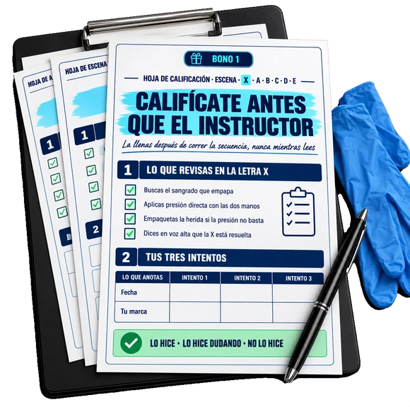 Bono 1, Califícate Antes que el Instructor